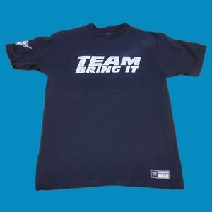 The rock wwe shirt size medium
